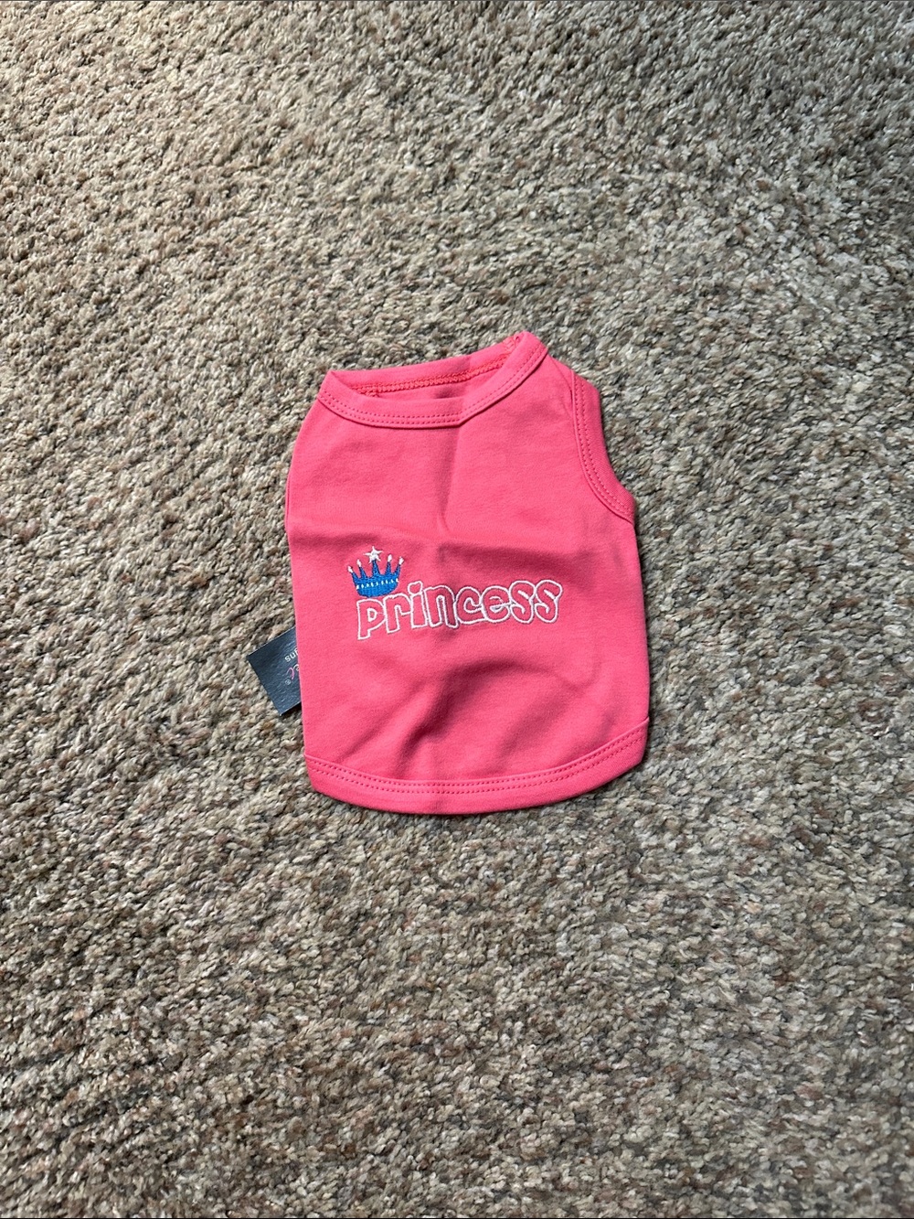 Pink "Princess" Pet Shirt